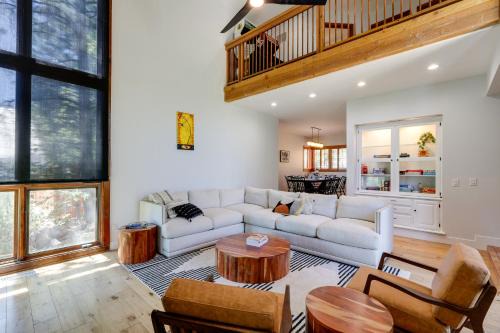 Swiss Manor House | Spacious Flagstaff Home w/Hot Tub & Fire Pit!