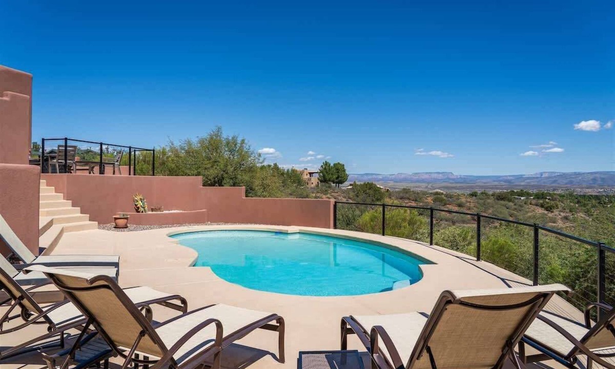 Cottonwood House | Stunning Southwest Home w/Private Pool! Quail Run