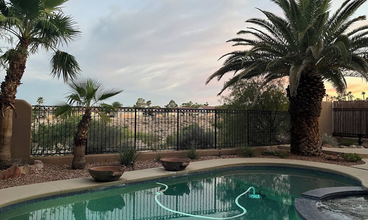 The Pueblo House | Summerlin Sanctuary! Luxury View Home 4/3 Pool Spa BBQ Pets OK!