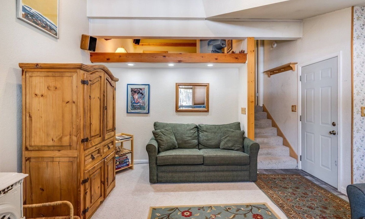 Bear Valley Condo | Sunny Studio Ski Loft - Creekside #103 by Bear Valley Vacation Rentals