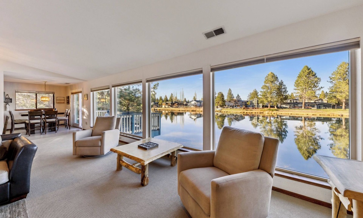 Tahoe Island House | Tahoe Keys Sunset Reflections