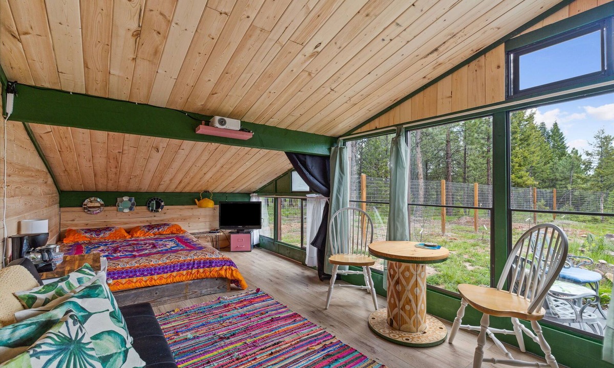 Missoula Cabin | The Shed - a Cozy Glamping Cabin Near Missoula, MT