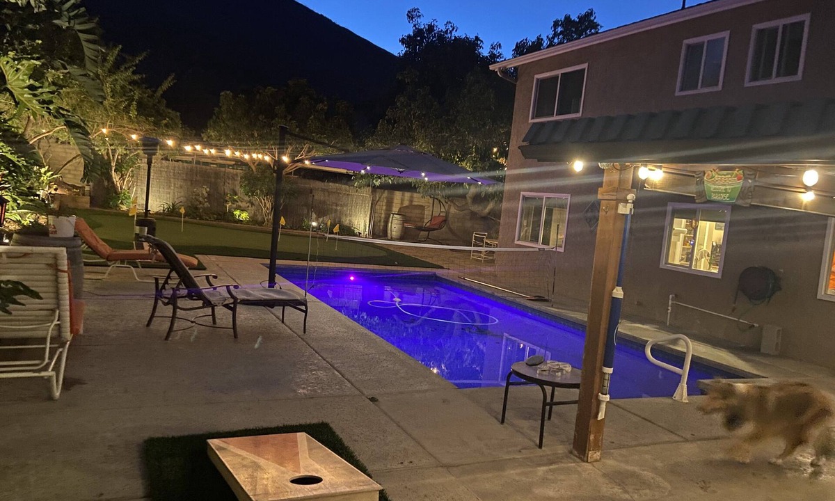 La Sierra Hills House | Tropical Hawaiian theme Family Resort 🌴⛳️🐾🏊‍♀️🎱 🎯 🔥🤗