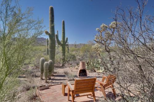 Tucson Apartment | Unwind Poolside, Scenic Sonoran Desert Retreat!