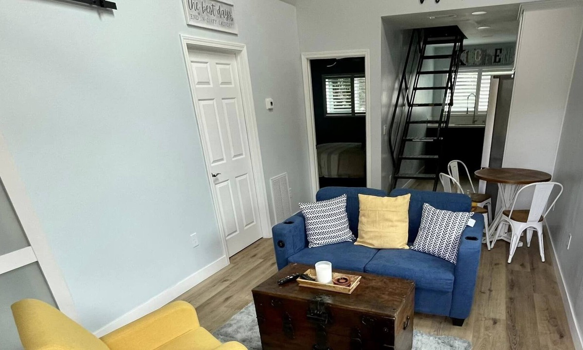 Modesto Apartment | Very Unique & Stylish Guest House w/ Loft Bedroom