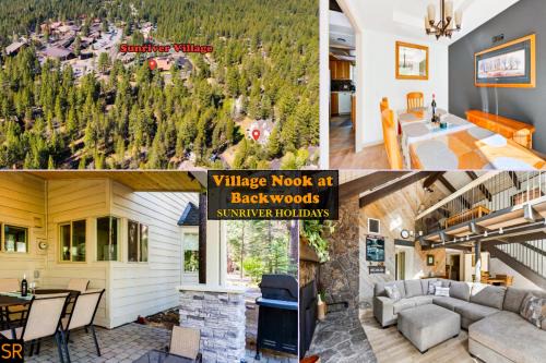 Sunriver House | Walk to the Village, Hot-tub, AC, Bikes,SHARC,BBQ The Village Nook at Backwoods