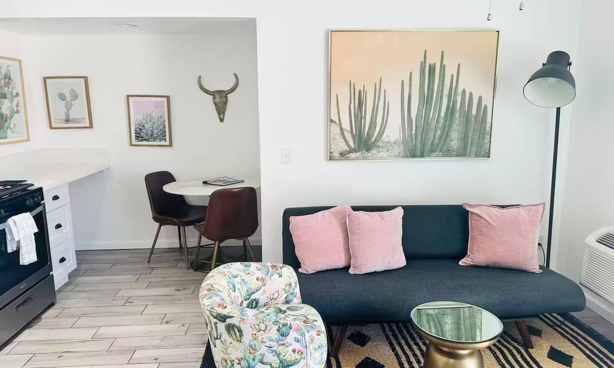 Desert Hot Springs Apartment | Warm & Cozy w Desert Views