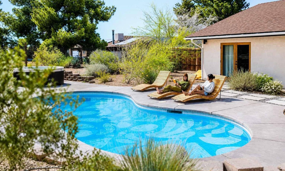 Yucca Valley House | West & Wild · Stylish Retreat with Pool & Hot Tub