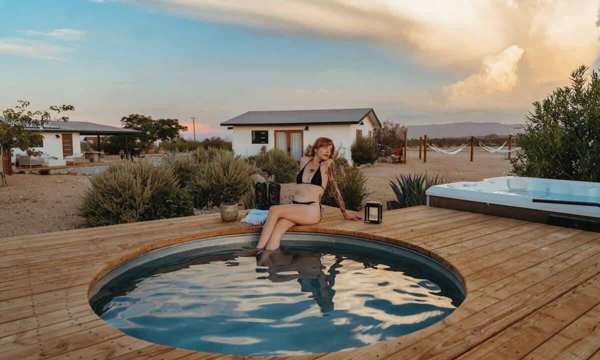 Joshua Tree House | Zen Casa Serene Escape w/Hot Tub, Soaking Pool