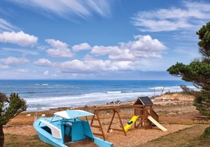 Walk down to the surf!