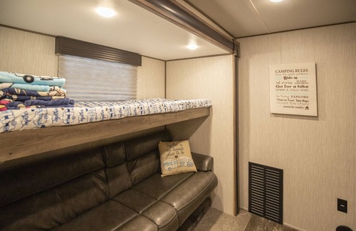 Nipomo House | Luxury Beachfront 42 ft. Home on Wheels with Bunk Room & Loft