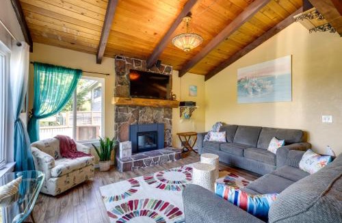 Waldport House | < 1 Mi to Port of Alsea: Inviting Gem w/Views!