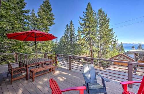 Lake Forest House | 10 Mi to Skiing: Tahoe City A-Frame Home