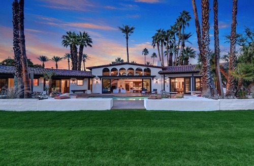 Indian Wells House | 2 Acre Private Estate - Tennis & Pickleball Court-Pool/Spa-Orchard-Amazing Views