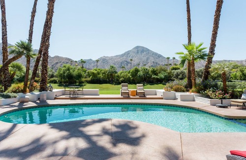 Indian Wells House | 2 Acre Private Estate - Tennis & Pickleball Court-Pool/Spa-Orchard-Amazing Views