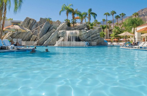 Canyon Corridor Condo | 2 BDRM- PALM CANYON RESORT- ART MUSEUM 3 MILES~ HEATED POOLS, SLIDES, DINING