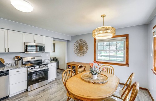 Harrison House | 2 Mi to Lake St Clair Boat Launch: Family Friendly