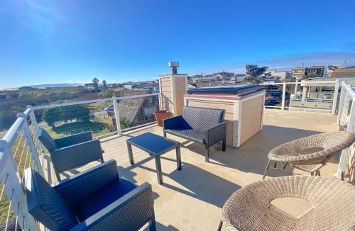 Oceano House | 2 min walk to beach! Large Home! Rooftop Deck!