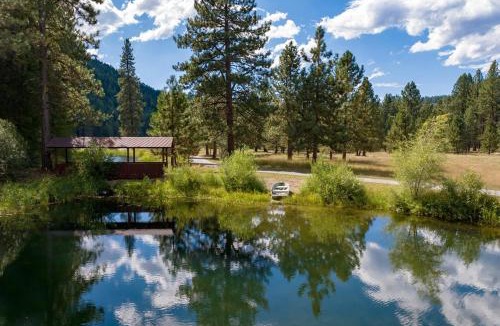 Sloat House | 2 Riverfront Cabins, 200 Acres Near Plumas Forest