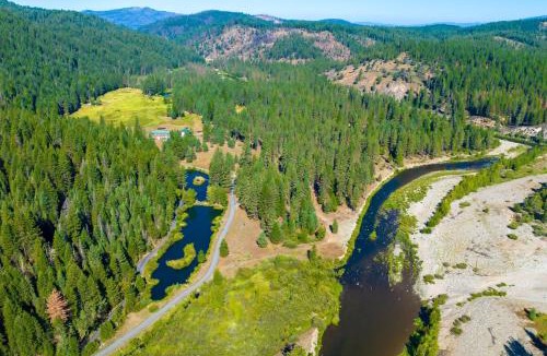 Sloat House | 2 Riverfront Cabins, 200 Acres Near Plumas Forest