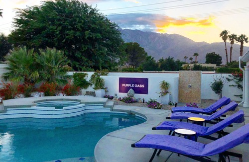 Desert Park Estates House | 3-bedroom house in enchanting Palm Springs with WiFi, AC, private pool/spa!