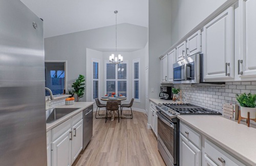 Las Sendas House | 31 Day Rental: Park View, Near Golf & Trails, Comm Htd POOL & Spa, Putt Green, Corn Hole