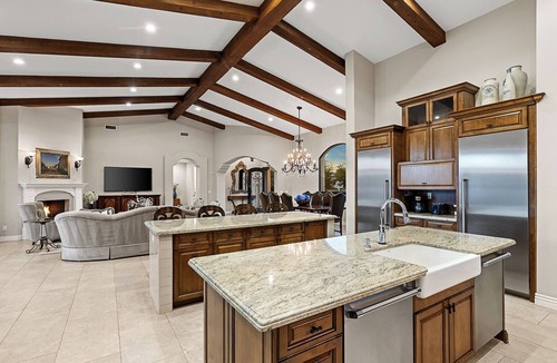 Tierra Feliz North House | 6BR Luxury Villa with Heated Pool, Spa, Pizza Oven & Mountain Views