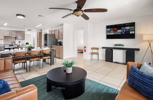 North Las Vegas House | 6BR Powerhouse: Heated Pool, Game Room & More!