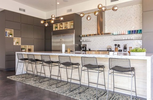 Racquet Club West House | 7,000 Sq Ft Luxury Oasis - Spa Lounge & Airstream