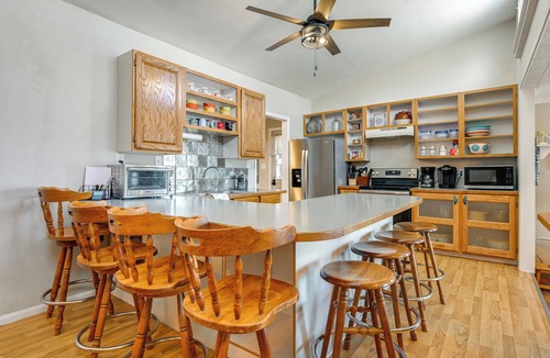 Pioche House | 8 Mi to Hiking: Home w/ Patio in Dtwn Pioche