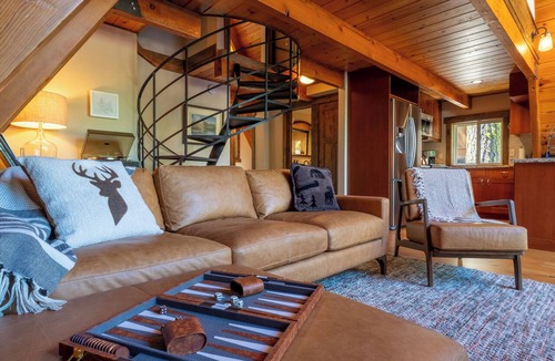 Truckee Cabin | A-Frame Retreat near Donner Lake with Hot Tub