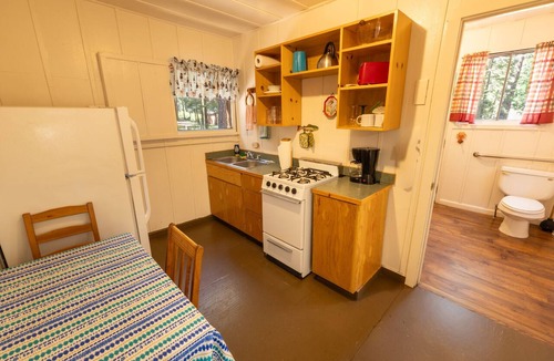 Blairsden-Graeagle Cabin | Accessible Cub Cabin at Camp Layman | Playful & Inclusive Riverside Stay