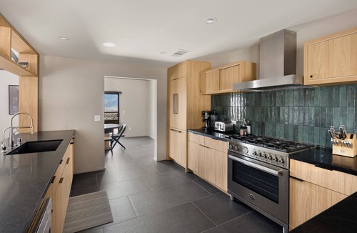 Desert Hot Springs House | Addendum Estate - 2 Pools, Panoramic Views & Luxe Privacy for Groups