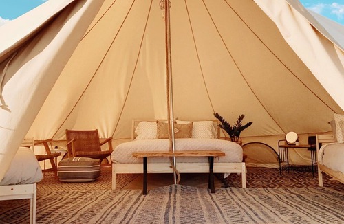 Utah House | Adorable glamping Tent on private sandy beach