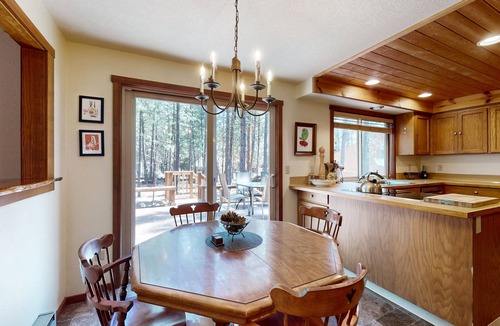 Black Butte Ranch House | Alpine haven with pool, private hot tub, & wood fireplace