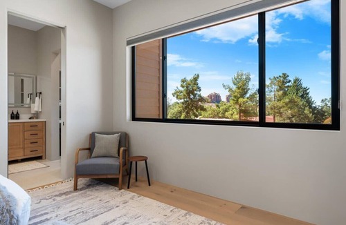 Sedona House | Architectural Sedona Escape | Pool, Spa, Red Rock Views, Indoor-Outdoor Living