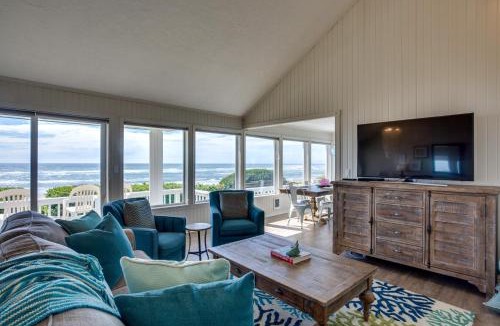 Waldport House | Beach Front Panoramic Vistas! Alicia by the Sea