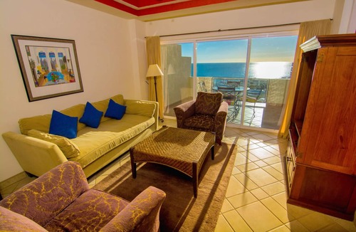 Sandy Beach Condo | Beautiful 1½ Bedroom Condo on the Sea of Cortez at Las Palmas Resort D-703A