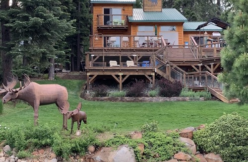 Lake Almanor Peninsula House | BEAUTIFUL LAKE HOUSE WITH LARGE DOCK AND BUOY. .