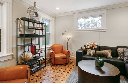 Pacific Heights Apartment | Beautiful luxury one-bedroom garden apartment