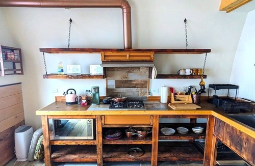 Idaho County Cabin | Belle's Bunkhouse, Arched cabin featured on YouTube, mountain & valley views