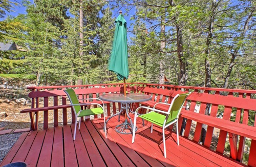 Fawnskin Cabin | Big Bear Lake Cabin w/Deck ~ 7 Mi to Ski Slopes!