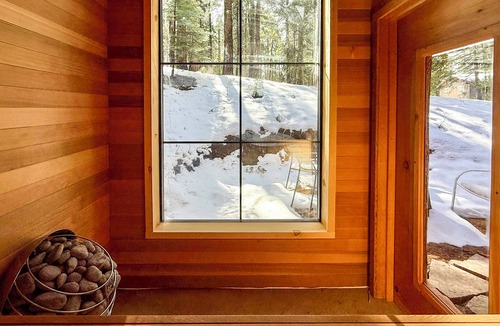 Arnold Cottage | Big Trees Cabin: Pool Access, Sauna, Game Rm