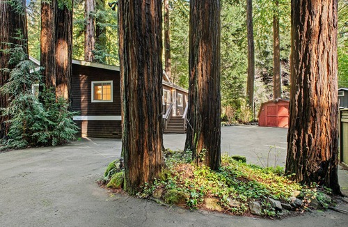 Cazadero Cabin | Casa De Flores ~ Creekfront, Dog Friendly, Redwoods