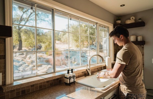 Ahwahnee House | Casa Oso Boulder House Yosemite Family Cabin