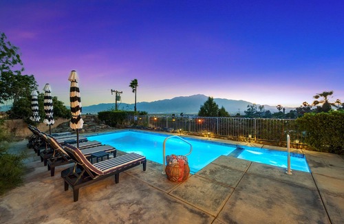 Desert Hot Springs House | Casa Solara: Panoramic Views, Pool & Spa, GameRoom