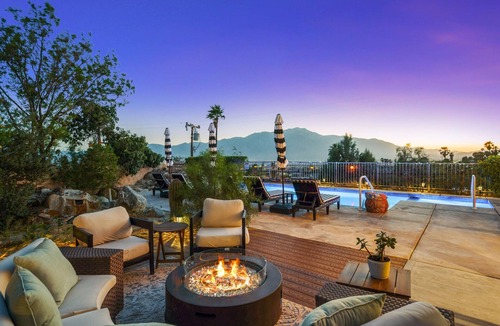 Desert Hot Springs House | Casa Solara: Panoramic Views, Pool & Spa, GameRoom