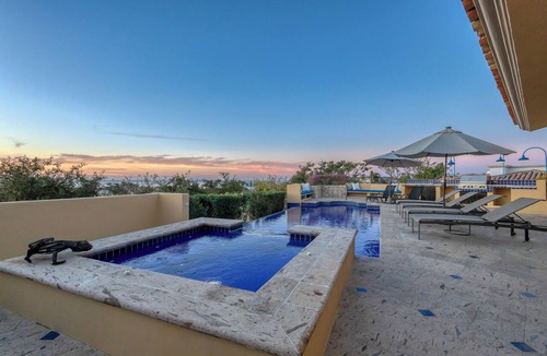 Cabo San Lucas Villa | Casa Stamm | Hacienda-Style 4BR Villa | Ocean & Golf Course Views