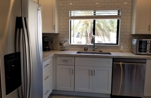 Cactus Glen House | Casita with private entrance and courtyard with on premises and street parking