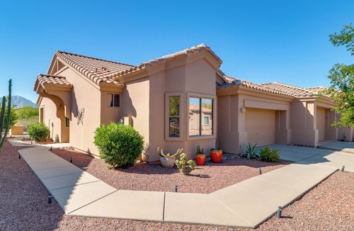 Rancho Vistoso House | Catalina Mtn Views! Tucson Townhome w/Large Patio